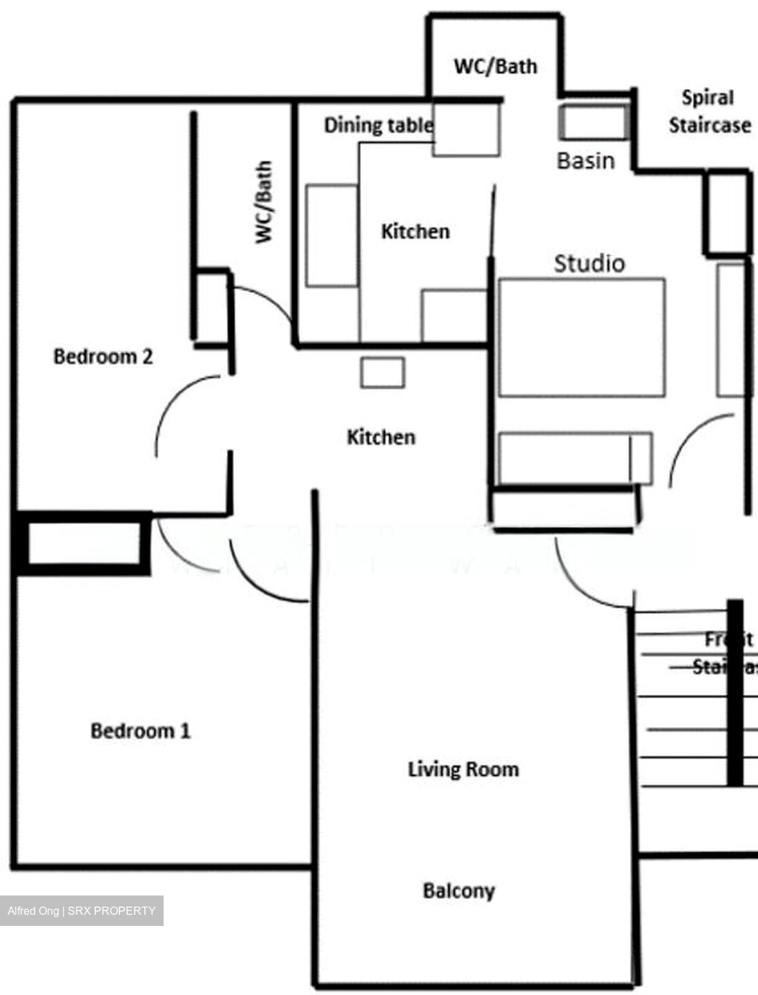 Hollywood Apartments (D9), Apartment #550392331